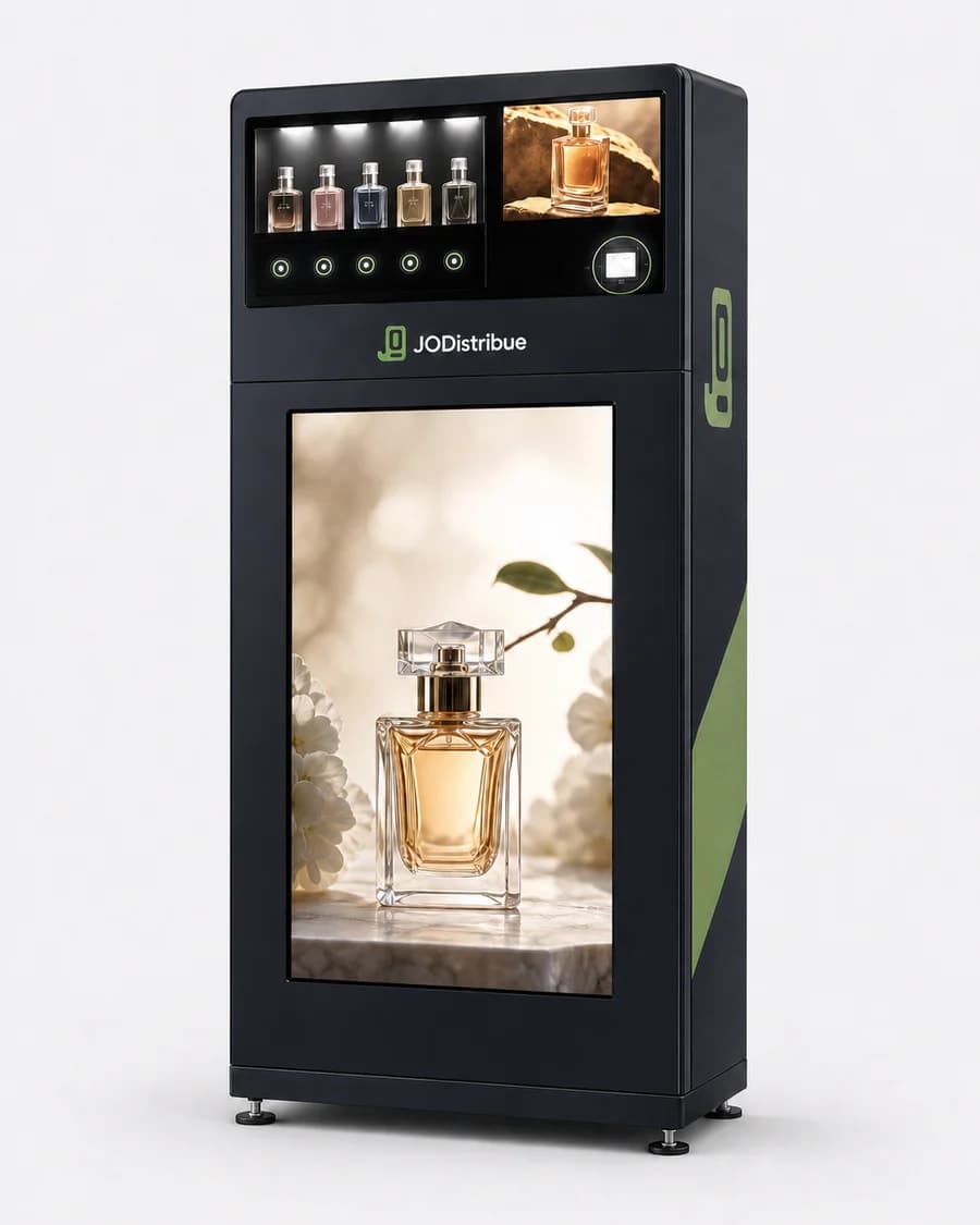 Distributeur automatique de parfum JODistribue