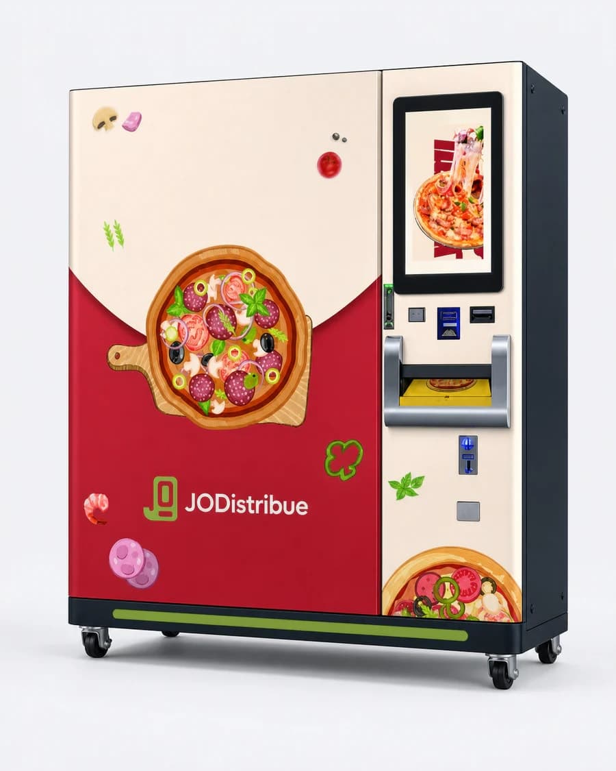 Distributeur automatique de pizzas JODistribue